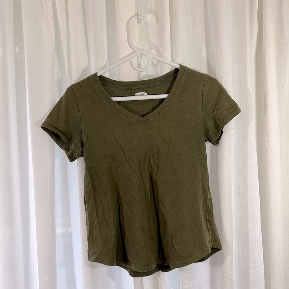 Army Green Women’s size XS tee